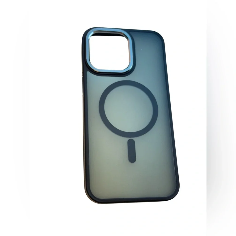 MagSafe Case for iPhone 15 Pro Max – Matte Translucent Back,